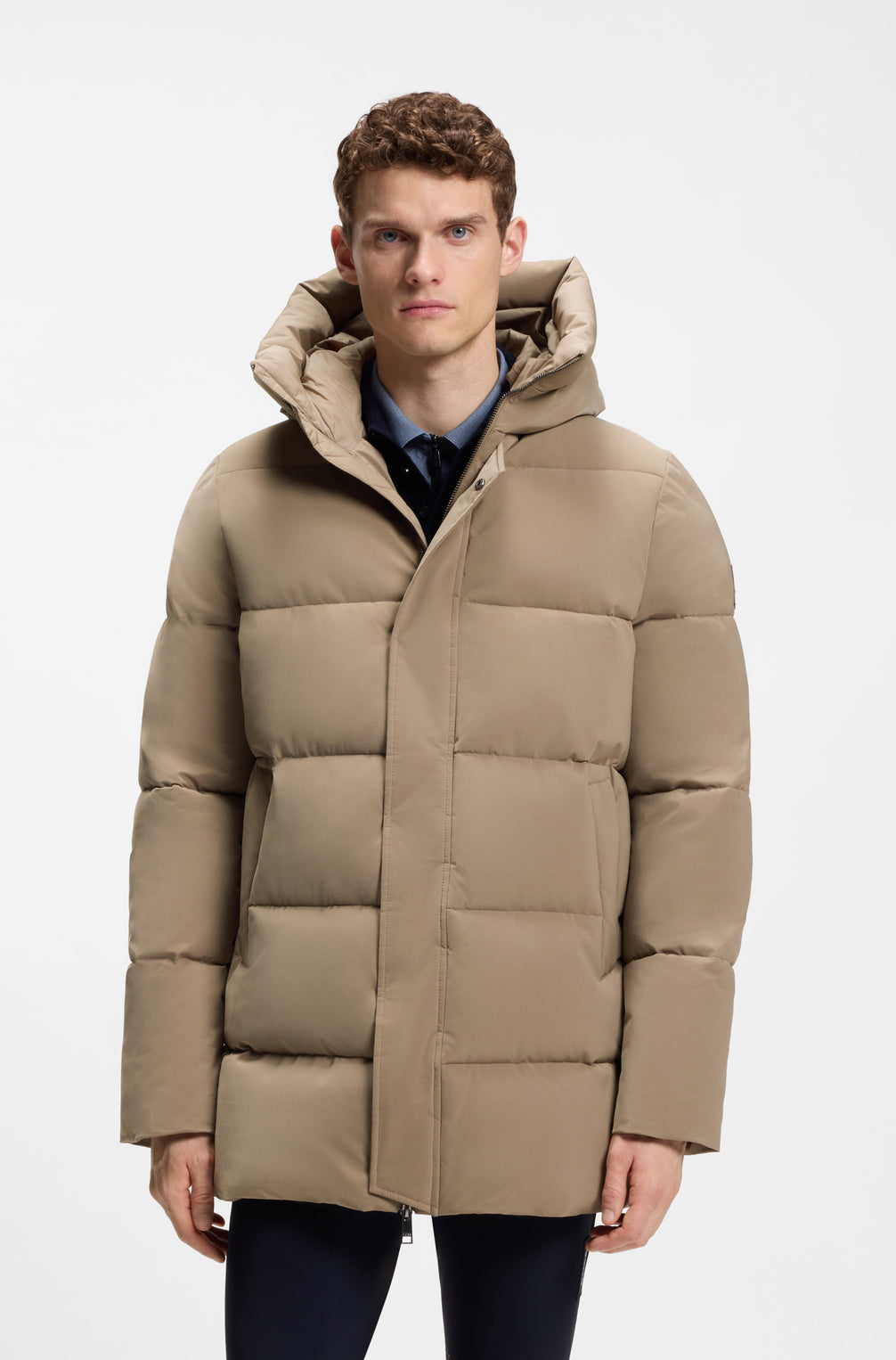 Boss Equestrian Jaden Puffer Parka Heren - Birchwood