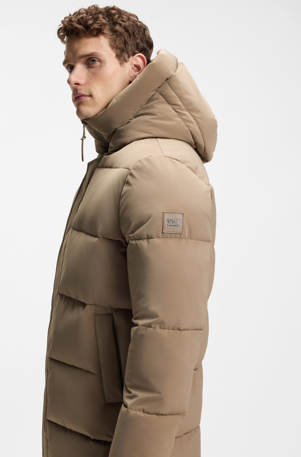 Boss Equestrian Jaden Puffer Parka Heren - Birchwood