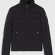 Boss Equestrian Jamie Puffer Velvet Jas Heren - Zwart