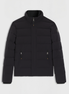Boss Equestrian Jamie Puffer Velvet Jas Heren - Zwart