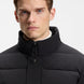 Boss Equestrian Jamie Puffer Velvet Jas Heren - Zwart