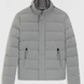 Boss Equestrian Jamie Puffer Velvet Jas Heren - Sharkskin