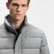 Boss Equestrian Jamie Puffer Velvet Jas Heren - Sharkskin
