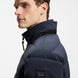 Boss Equestrian Jamie Puffer Velvet Jas Heren - Sky Captain