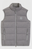 Boss Equestrian Jacob Puffer Bodywarmer Heren Grijs