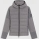 Boss Equestrian Jeff Hybrid Puffer Jas Heren Grijs