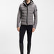 Boss Equestrian Jeff Hybrid Puffer Jas Heren Grijs
