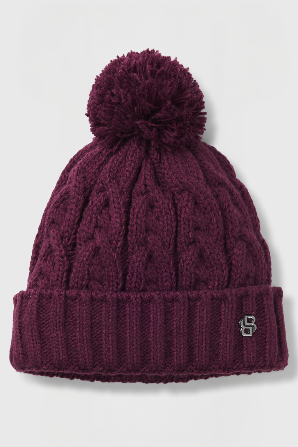 Boss Equestrian Bella Beanie Bobble Deep Purple