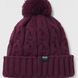 Boss Equestrian Bella Beanie Bobble Deep Purple