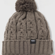 Boss Equestrian Bella Beanie Bobble Walnut