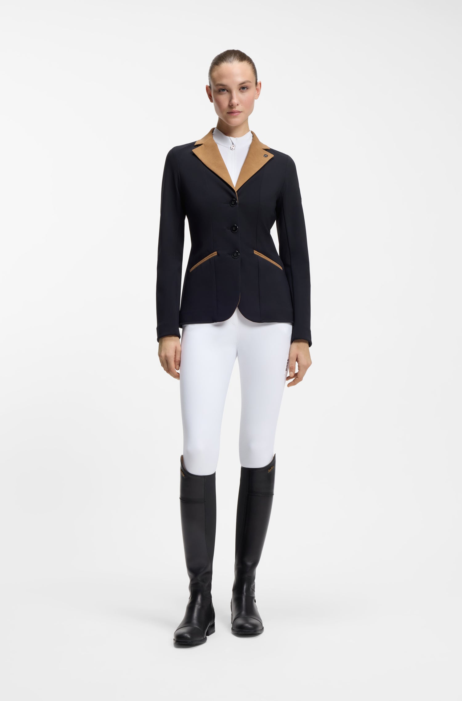 Boss Equestrian Minou Show Shirt Double B Dames Wit