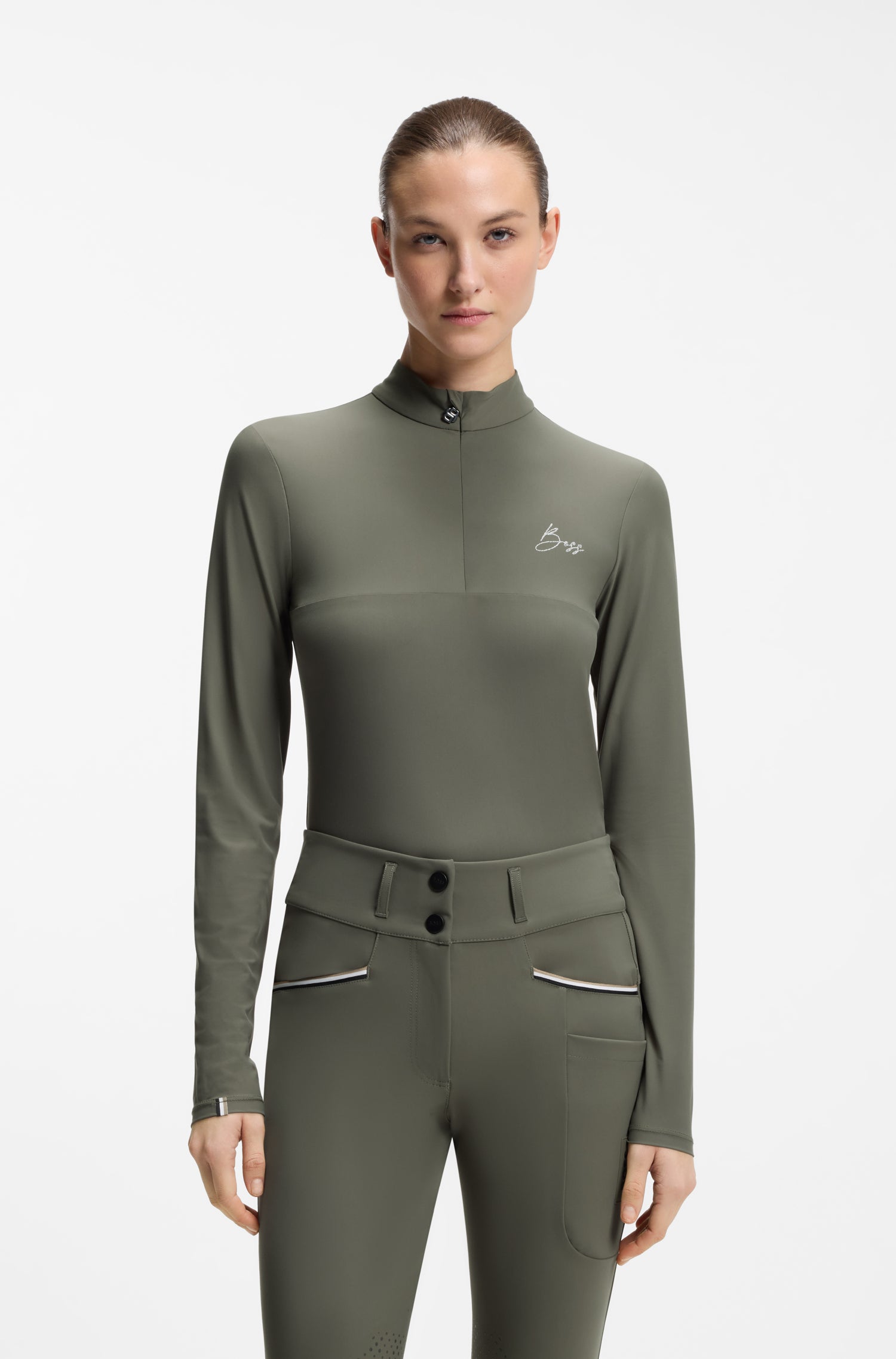 Boss Equestrian Minou Training Shirt Dames Tealeaf
