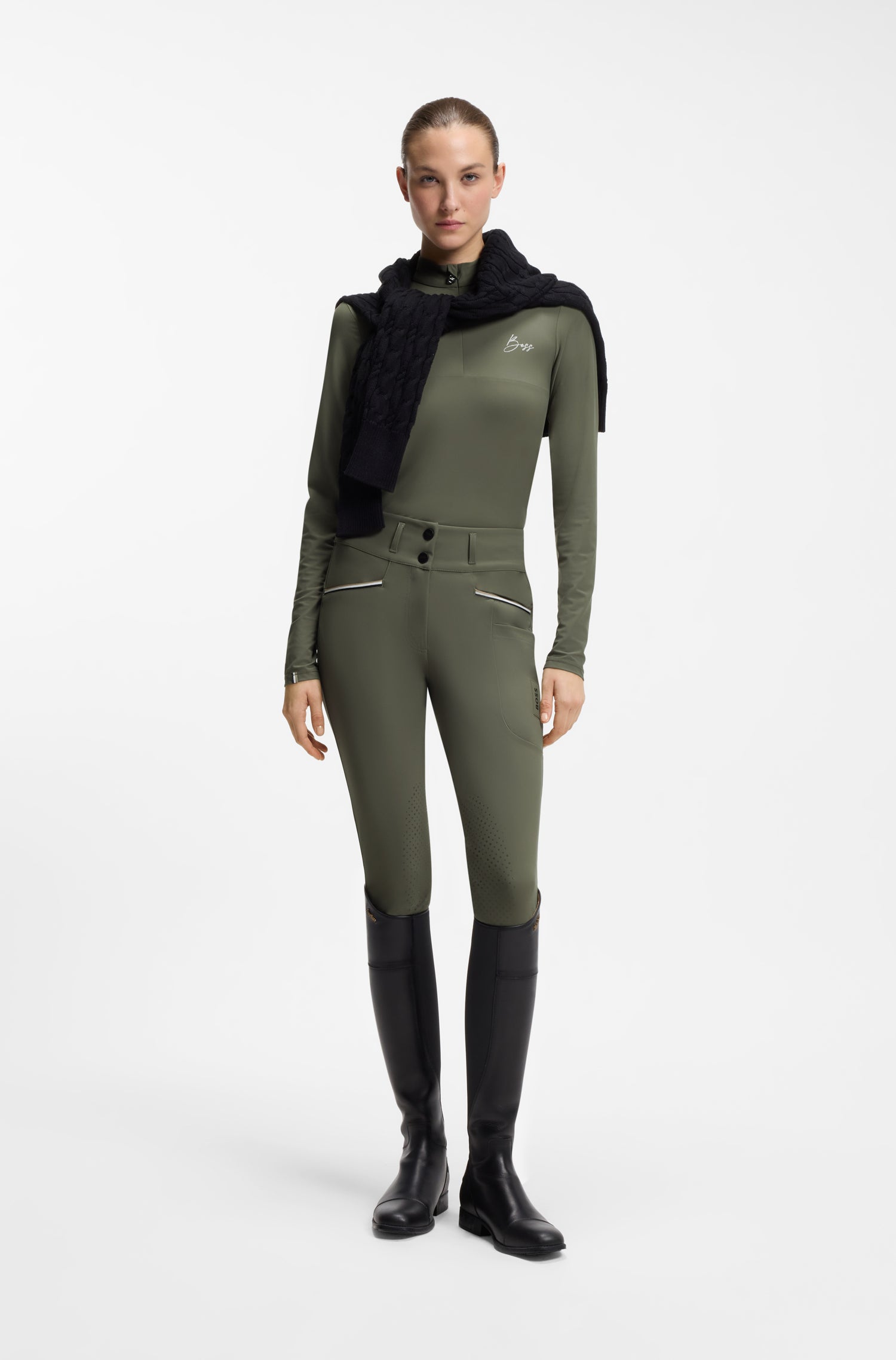 Boss Equestrian Minou Training Shirt Dames Tealeaf