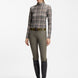 Boss Equestrian Minou Training Shirt Dames Geruit