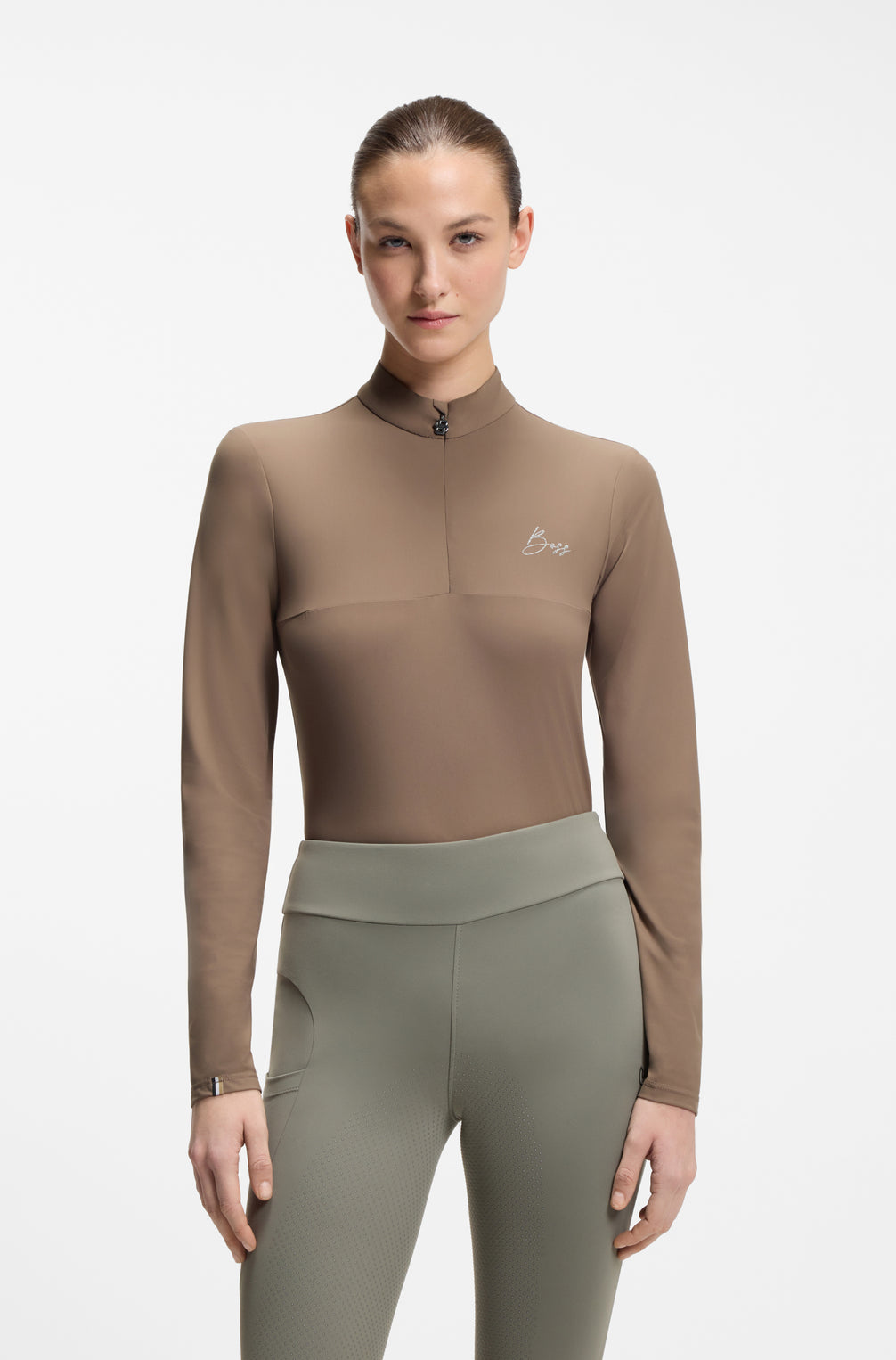 Boss Equestrian Minou Training Shirt Dames Walnut