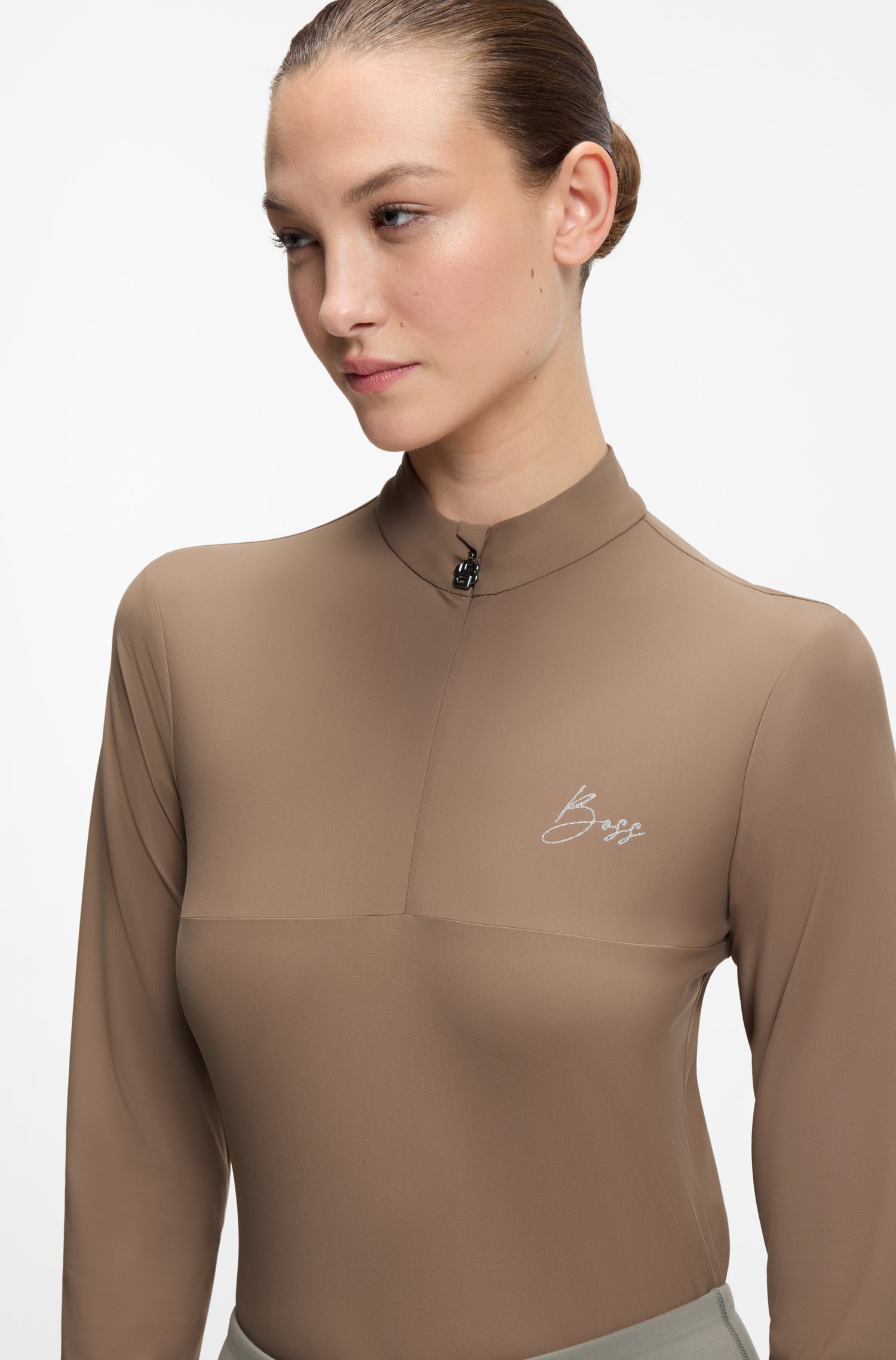 Boss Equestrian Minou Training Shirt Dames Walnut