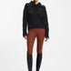 Boss Equestrian Eve Heavy Knit Troyer Dames Zwart