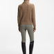 Boss Equestrian Ella Knit Zip Troyer Dames - Walnut
