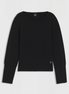 Boss Equestrian Erin Luxury Knit Trui Dames Zwart
