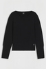 Boss Equestrian Erin Luxury Knit Trui Dames Zwart