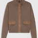 Boss Equestrian Elony Knitwear Cardigan Vest Dames Walnut
