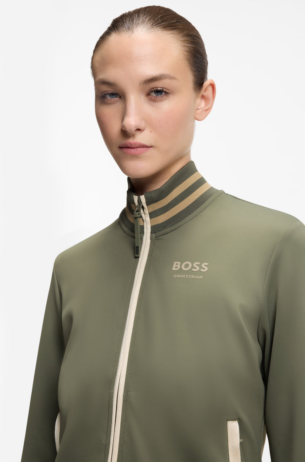 Boss Equestrian Ava Function Cardigan Vest Dames Tealeaf