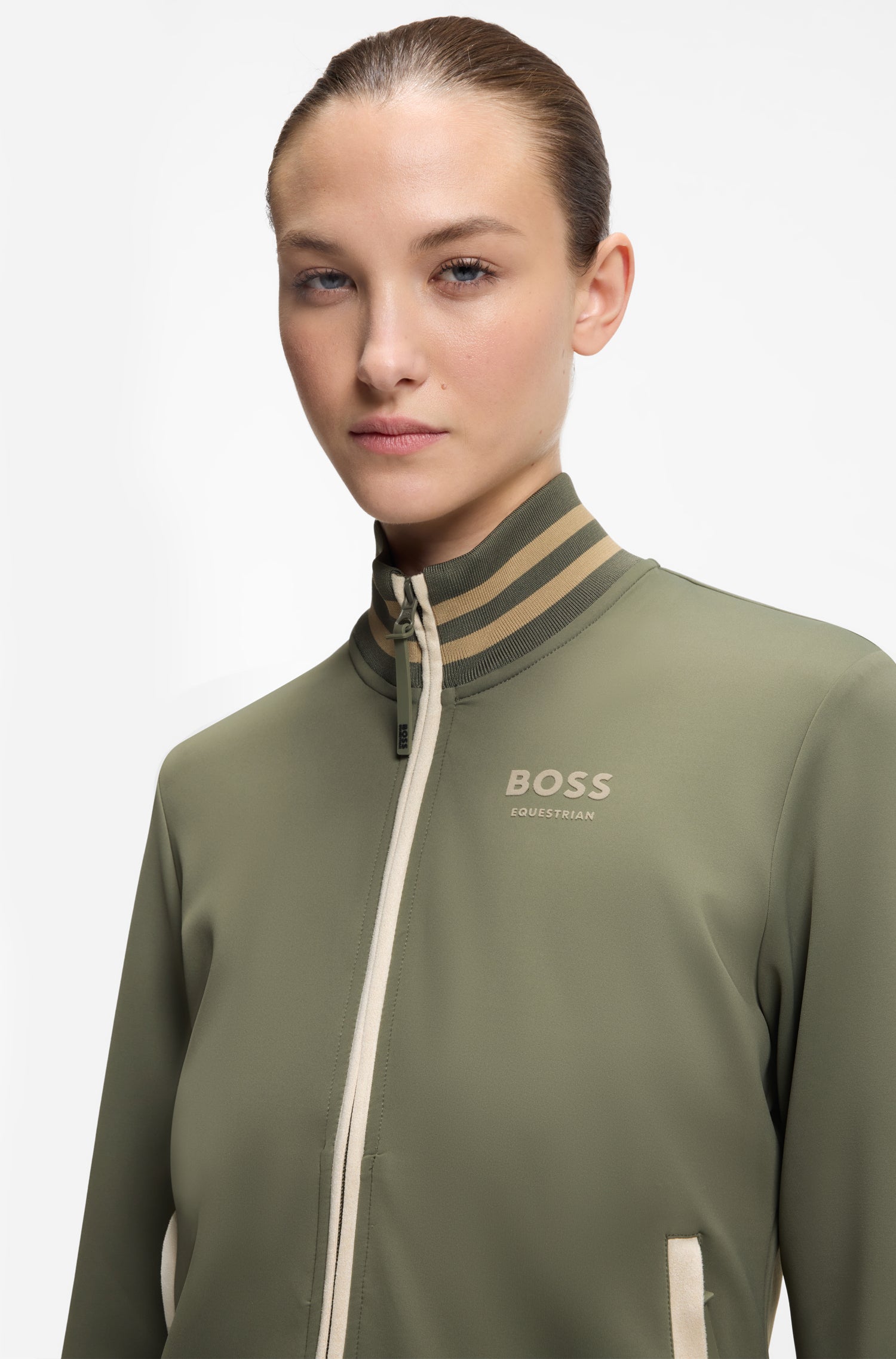Boss Equestrian Ava Function Cardigan Vest Dames Tealeaf