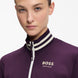 Boss Equestrian Ava Function Cardigan Vest Dames Deep Purple