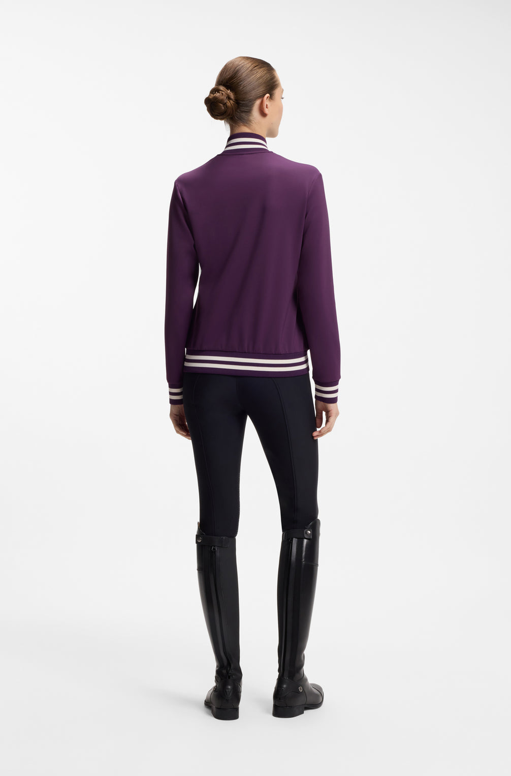 Boss Equestrian Ava Function Cardigan Vest Dames Deep Purple