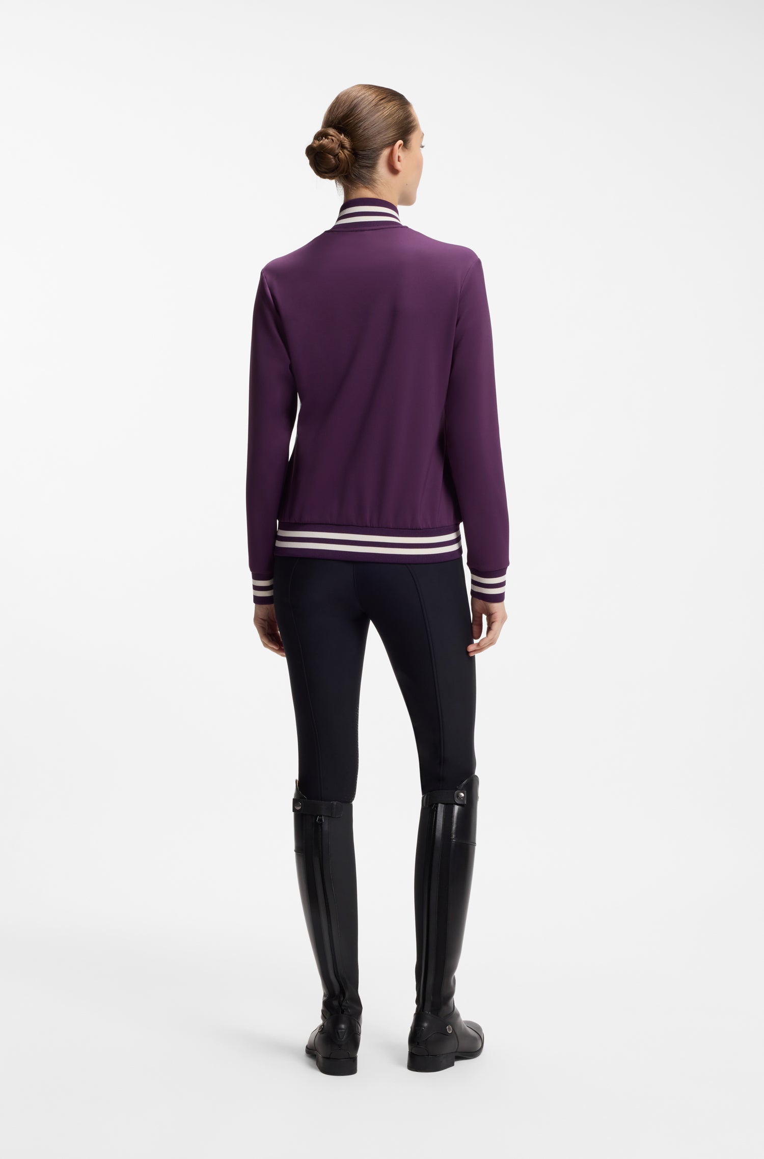 Boss Equestrian Ava Function Cardigan Vest Dames Deep Purple