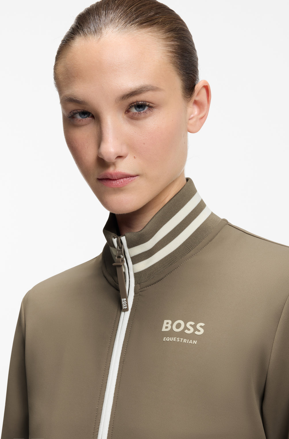 Boss Equestrian Ava Function Cardigan Vest Dames Walnut