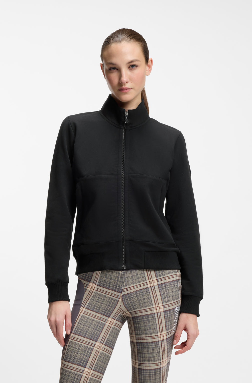 Boss Equestrian Ally Training Sweater Cardigan Dames Zwart