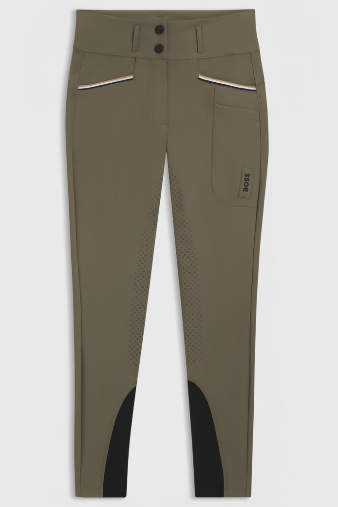 Boss Equestrian Hailey High Waist Full Grip Rijbroek Dames Tealeaf