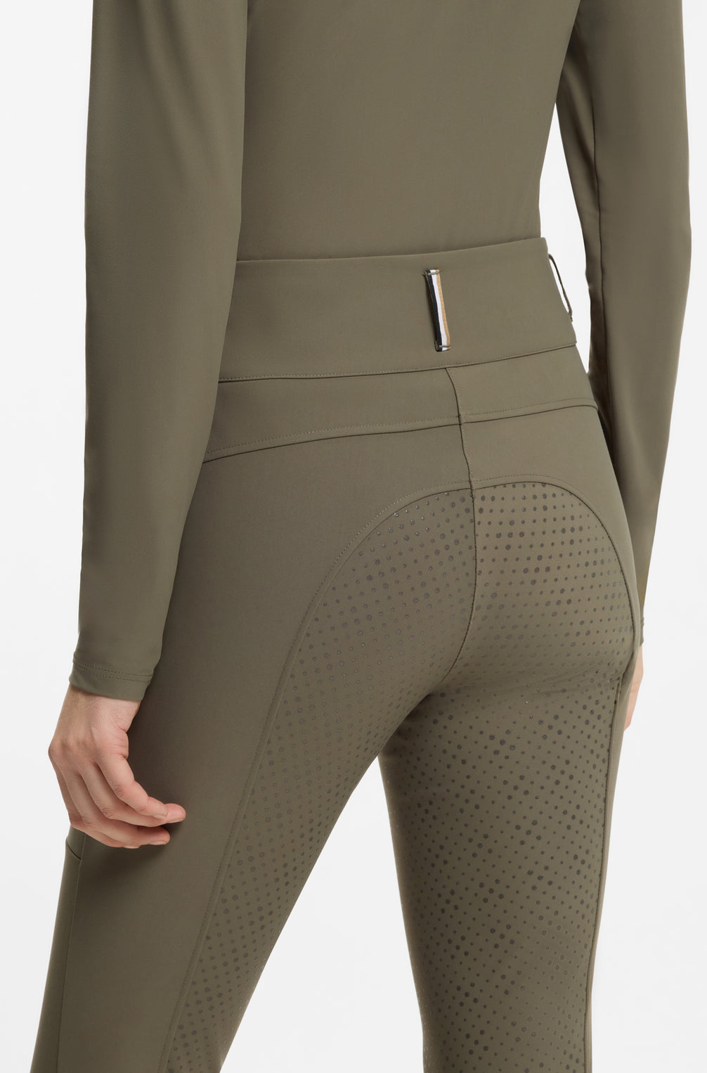 Boss Equestrian Hailey High Waist Full Grip Rijbroek Dames Tealeaf