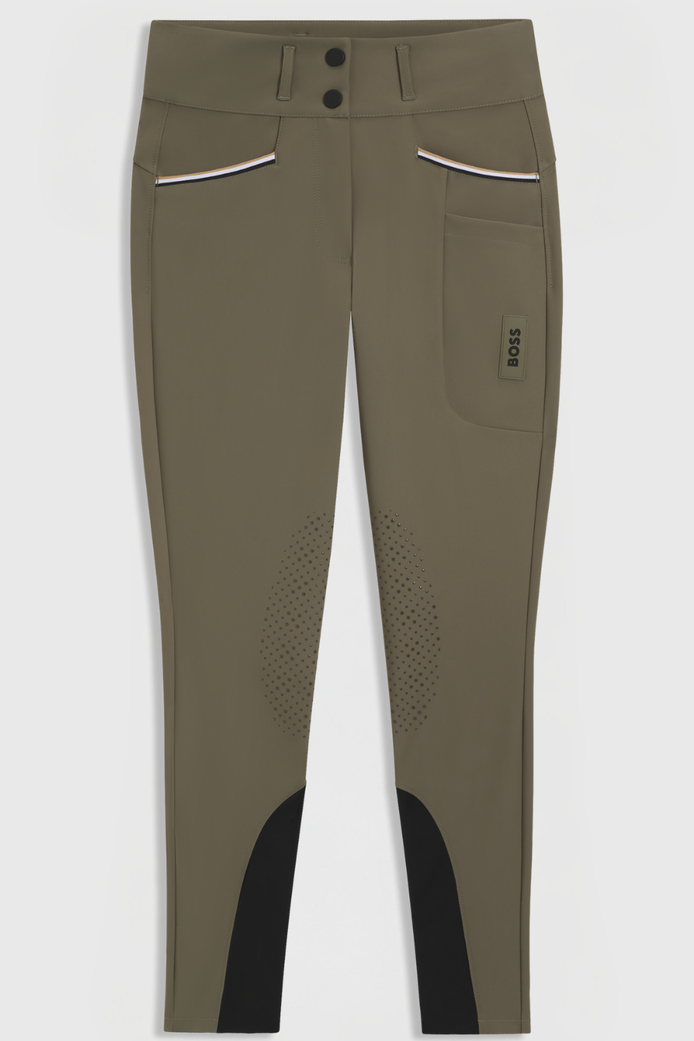 Boss Equestrian Hannah High Waist Knee Grip Rijbroek Dames Tealeaf