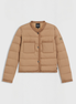 Boss Equestrian Nora Petite Puffer Jas Dames Camel