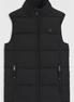 Boss Equestrian Viola Knitted Puffer Bodywarmer Dames Zwart