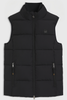 Boss Equestrian Viola Knitted Puffer Bodywarmer Dames Zwart