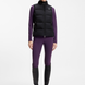 Boss Equestrian Viola Knitted Puffer Bodywarmer Dames Zwart
