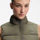 Boss Equestrian Viola Knitted Puffer Bodywarmer Dames Tealeaf