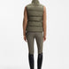 Boss Equestrian Viola Knitted Puffer Bodywarmer Dames Tealeaf
