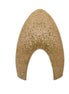 Kep Italia Front Beige Suede with Gold Swarovski Crystals