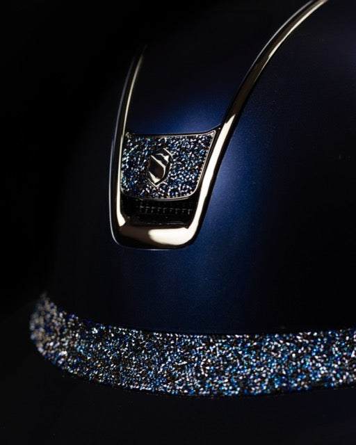 Bande frontale Samshield Miss Glossy Black + Blazon Ultra Fine Rocks Cosmic Nights