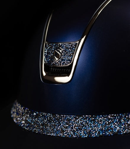 Bande frontale Samshield Miss Glossy Black + Blazon Ultra Fine Rocks Cosmic Nights