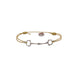 Equestrian Jewelry armband Lana: dun elastisch koordje met een fijne bit in goud of zilver