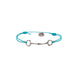Equestrian Jewelry armband Lana: dun elastisch koordje met een fijne bit in goud of zilver