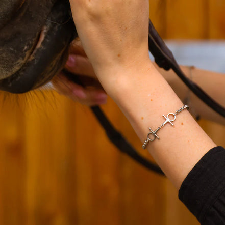 Bracelet de bijoux équestres Cisko IP Or