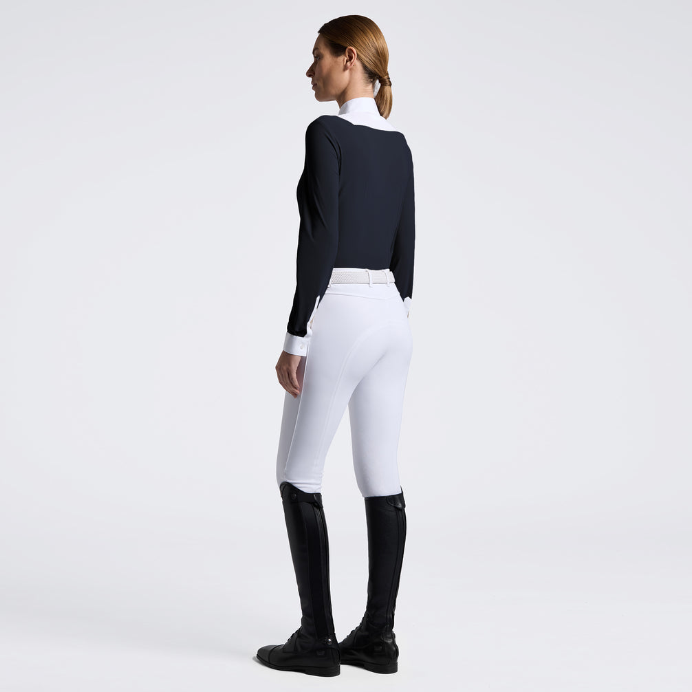 Cavalleria Toscana American L/S Shirt dames wedstrijdshirt