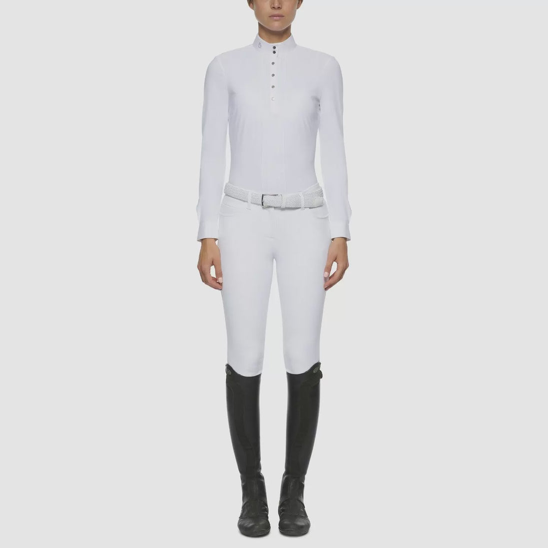 Cavalleria Toscana Women's Pleated Competition Shirt