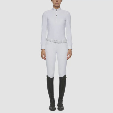 Cavalleria Toscana Women's Pleated Competition Shirt